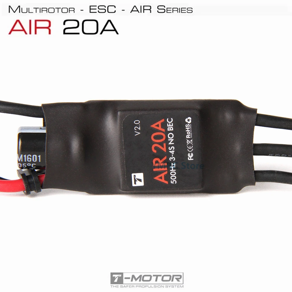 T-MOTOR AIR Series ESC Air 20A 40A NO BEC Brushless ESC Air40A Air20A Electronic Speed Controller For Multicopter