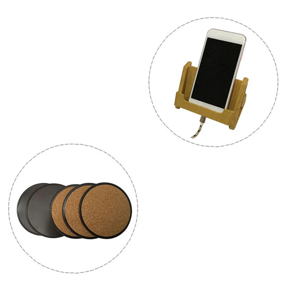 Porta sottobicchiere in plastica multifunzionale Portabicchieri con design di ricarica per uso domestico e in ufficio Porta sottobicchiere in plastica