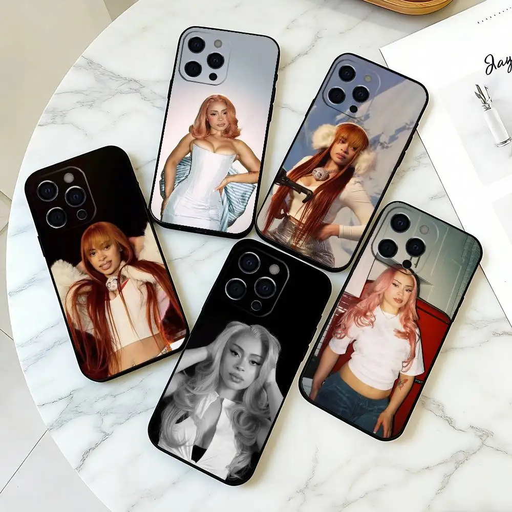 

Rapper and songwriter I-Ice S-Spice Phone Case Silicone Soft For IPhone 17 16 15 14 13 12 11 X XR Plus Pro Max Plus