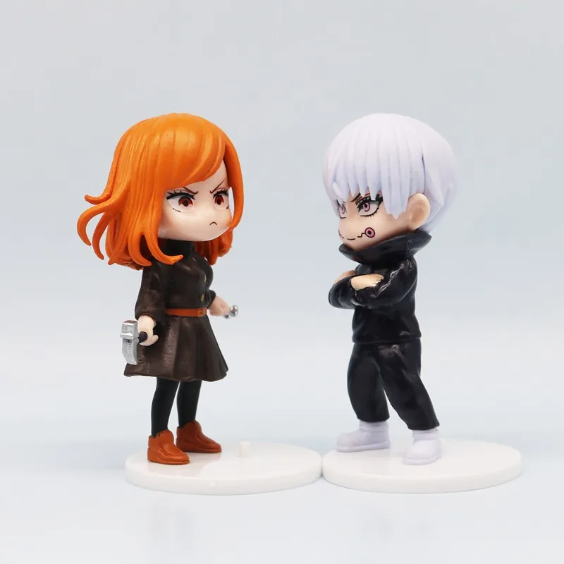 呪術廻戦 虎杖悠仁伏黒恵 Q バージョンフィギュアクリエイティブ高価値漫画像デスクトップ装飾男の子のためのギフト