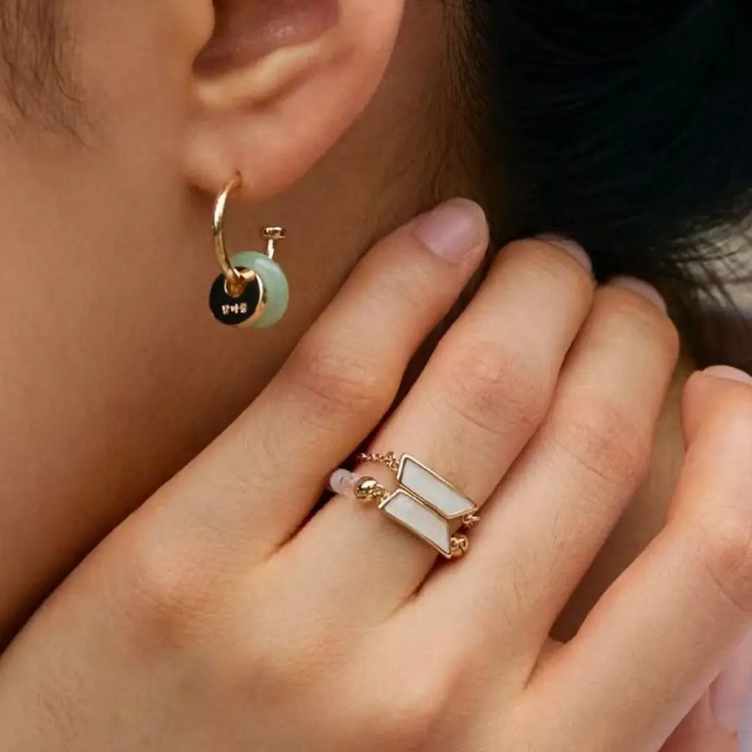 Kpop Idol Jung Kook V JIMIN نفس النمط الحفل دعم الدائري J-Hope SUGA Jin RM موضة بسيطة كبار حلقة اكسسوارات المشجعين الهدايا #6