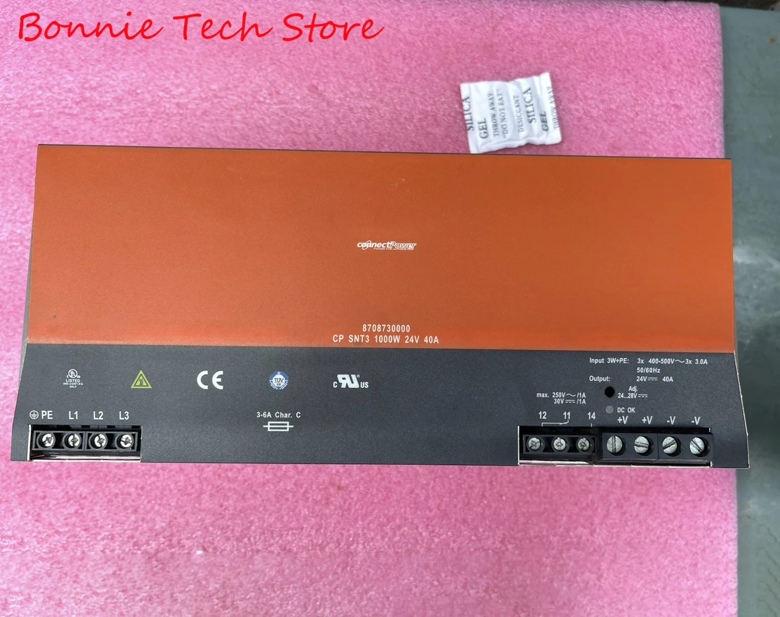 8708730000 for Weidmuller CP SNT3 1000W 24V 40A,power supply unit