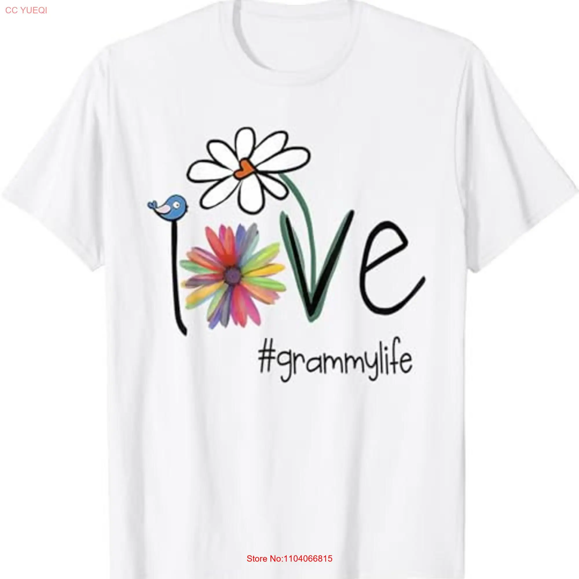 Love Grammy Life Art Flower T Shirt SweaT 101028 long or short sleeves