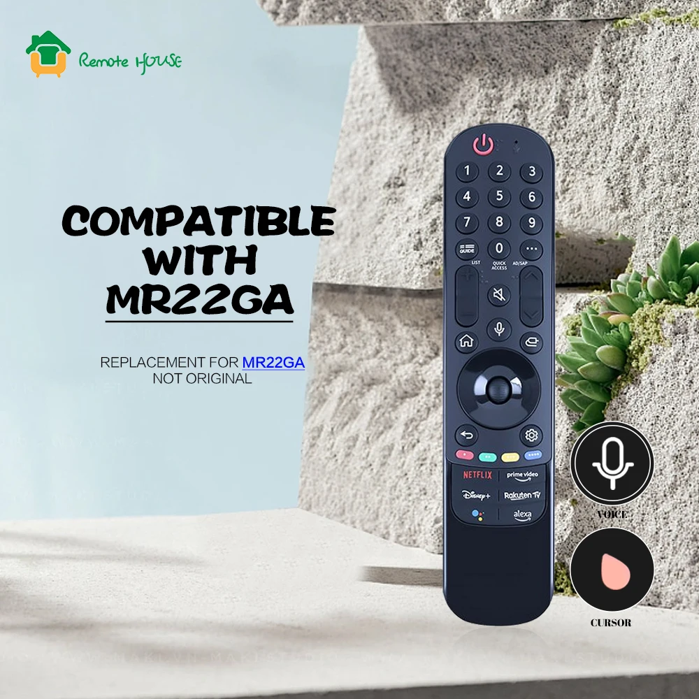 

MR22GA AKB76039901 Voice Magic Remote Control Replacement For OLED QNED NanoCell TV with Voice Cursor Function