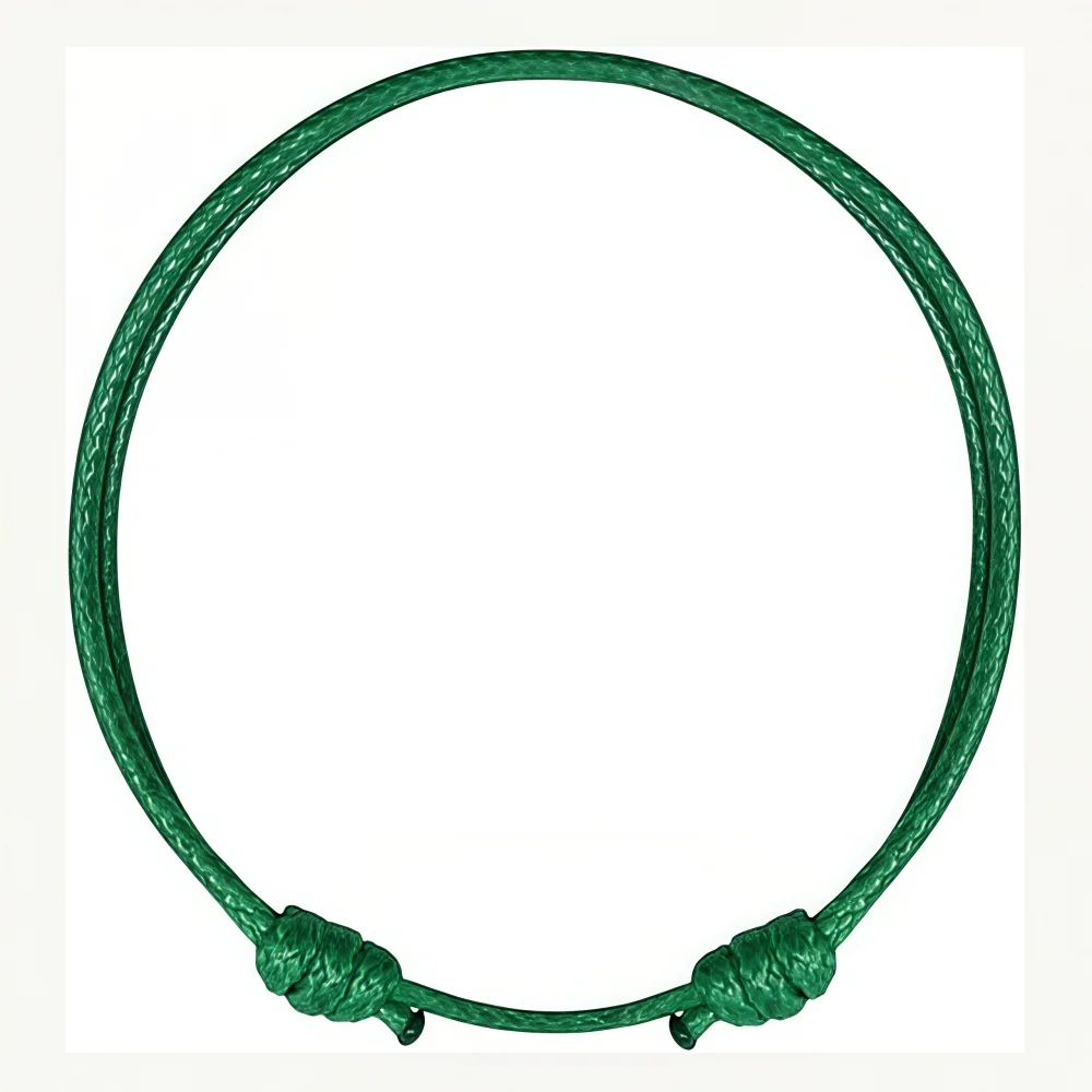 Vintage handgefertigtes geflochtenes Wachsseil-Armband, einfaches, verstellbares, farbiges Herrenarmband, modisches Schmuckzubehör – Detail 8