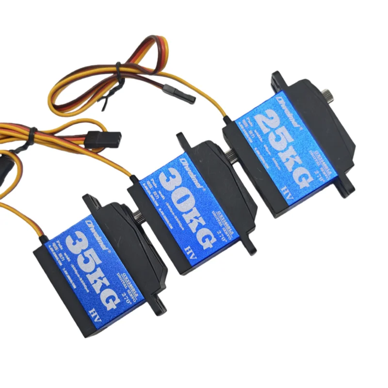 35 كجم سيرفو 30 كجم سيرفو 25 كجم سيرفوس 180/270 °   عزم دوران عالي مؤازر رقمي مناسب لروبوت الشاحنات الزاحفة لسيارات RC