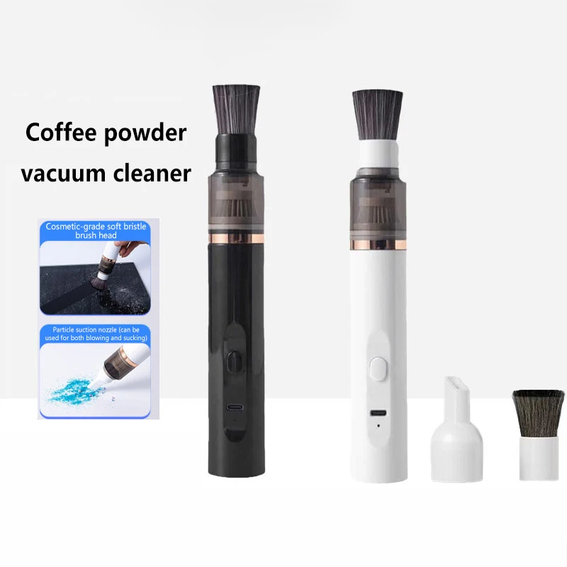 Mini Handheld Vacuum Cleaner 3-in-1 Suction/Blow/Water Absorption Strong Suction Portable for Car Coffee Powder Desktop Cleaning