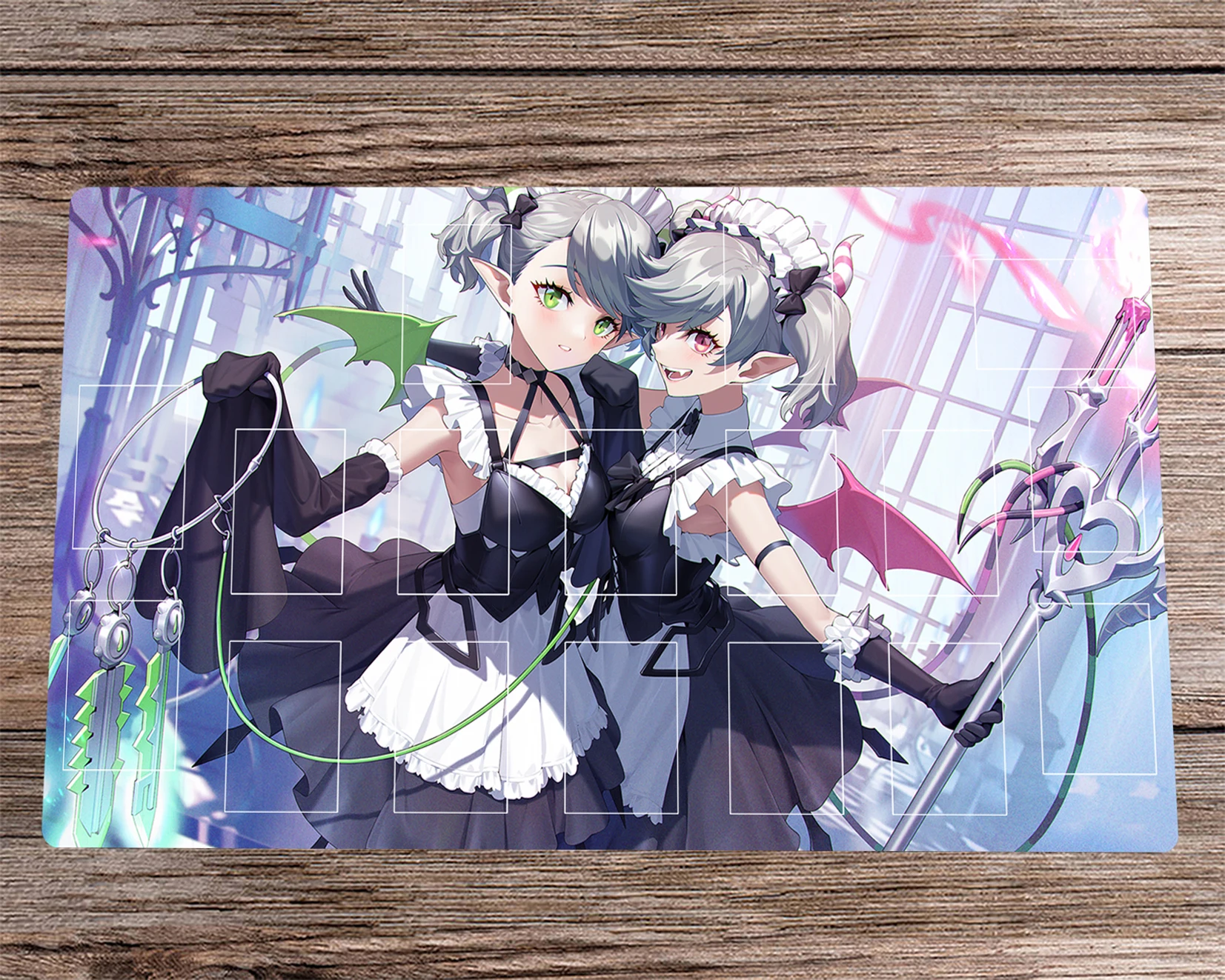 YuGiOh Playmat Labrynth Servant Arianna & Arianne TCG CCG Trading Card Game Mat OCG Duel Desk Pad Anime Mouse Pad & Bag 60x35cm