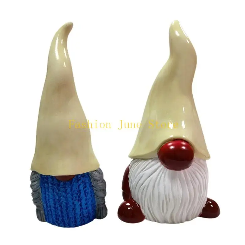 N5KA ثلاثية الأبعاد تمثال جنوم قالب راتنجات الايبوكسي الروائح الجص الصابون قالب من السيليكون لتقوم بها بنفسك الحرف المنزلية الصب #2