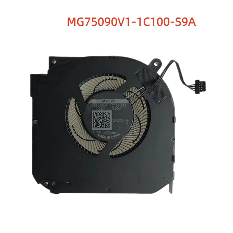 dc5v-250w-4ピン-ther7gm7z0-1411-gm7zg-mg75090v1-1c100-s9a-ノートパソコン-cpu-冷却ファン-1pc-新しい-dc5v-05a