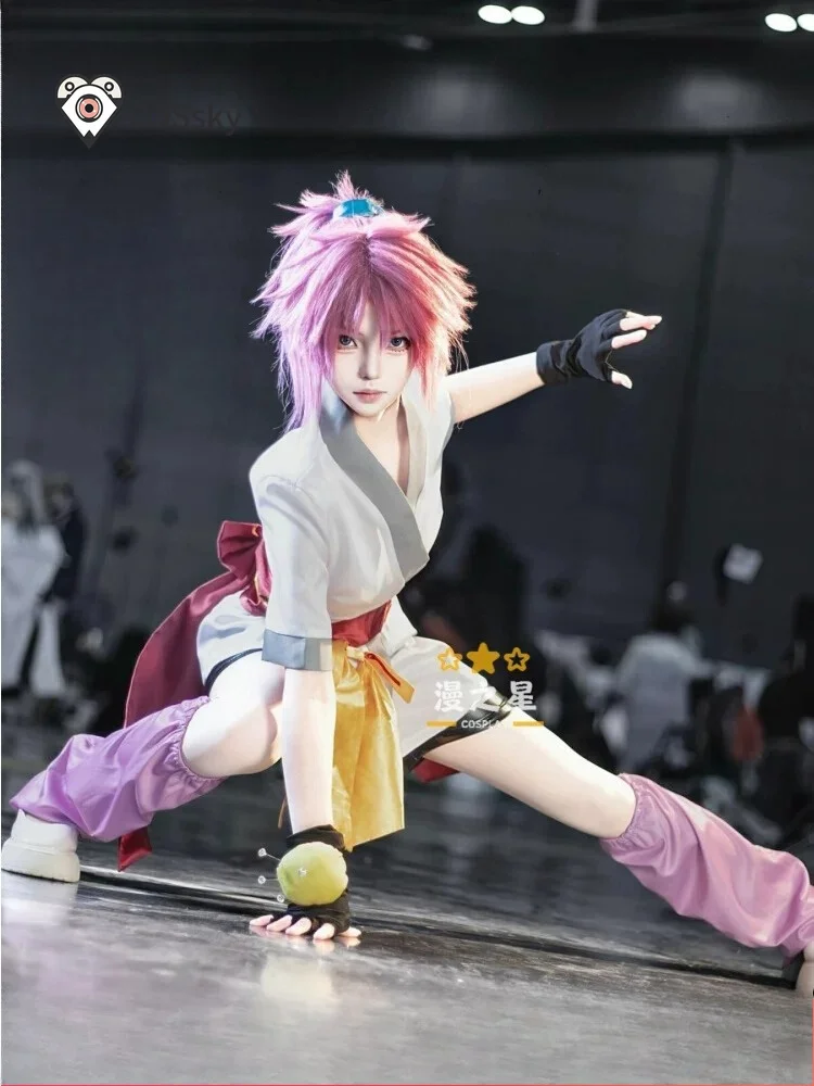 

Anime HUNTER X HUNTER Machi Cosplay Costume Men women daily fashionable kimono dress hat glove Halloween carnival Machi uniform