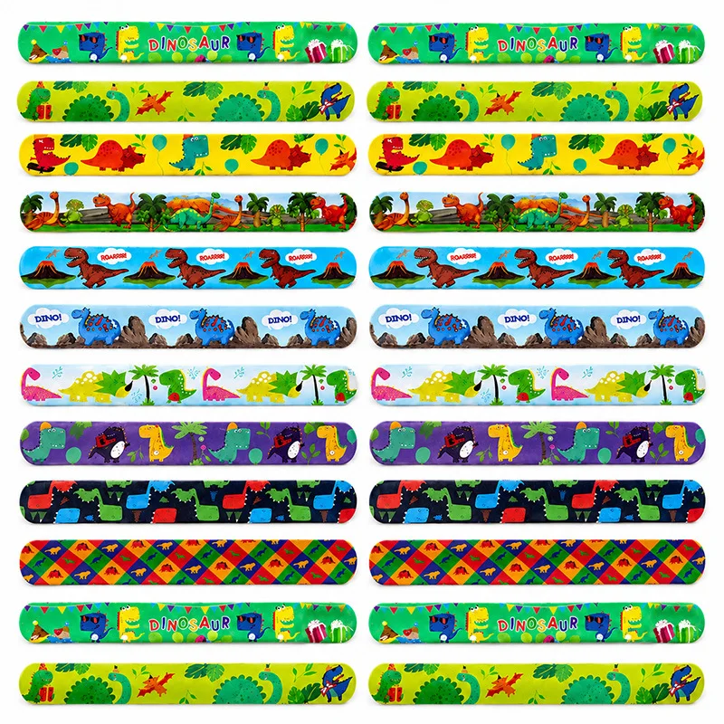 Schlagarmbänder für Kinder, Großpackung Armbänder mit Tiermotiven, Partygeschenke, Klassenzimmerpreise, Geburtstagsgeschenke, Geschenktütenfüller – Detail 8