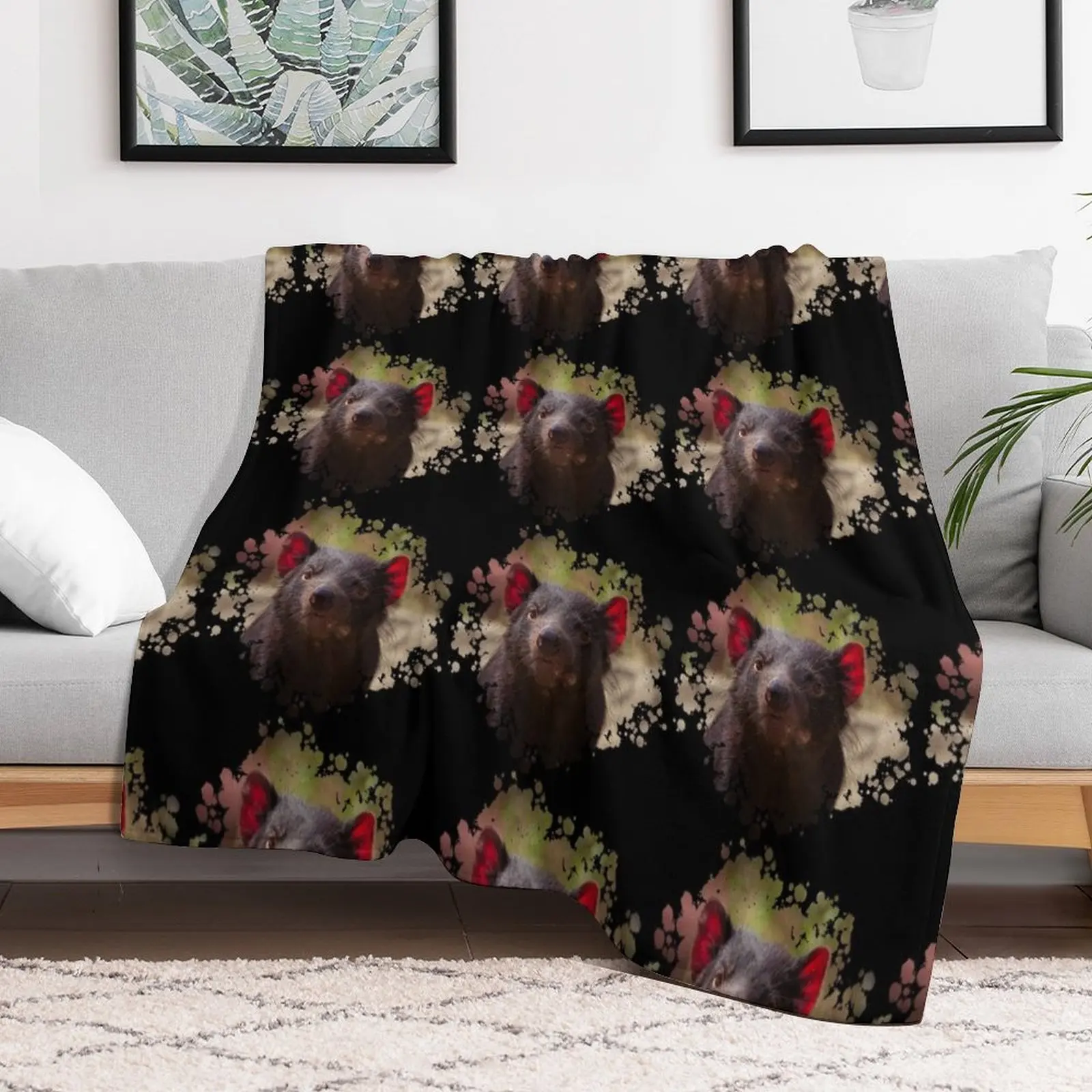 Tasmanian Devil Throw Blanket Luxury Brand Decoratives Fashion Sofas Blankets