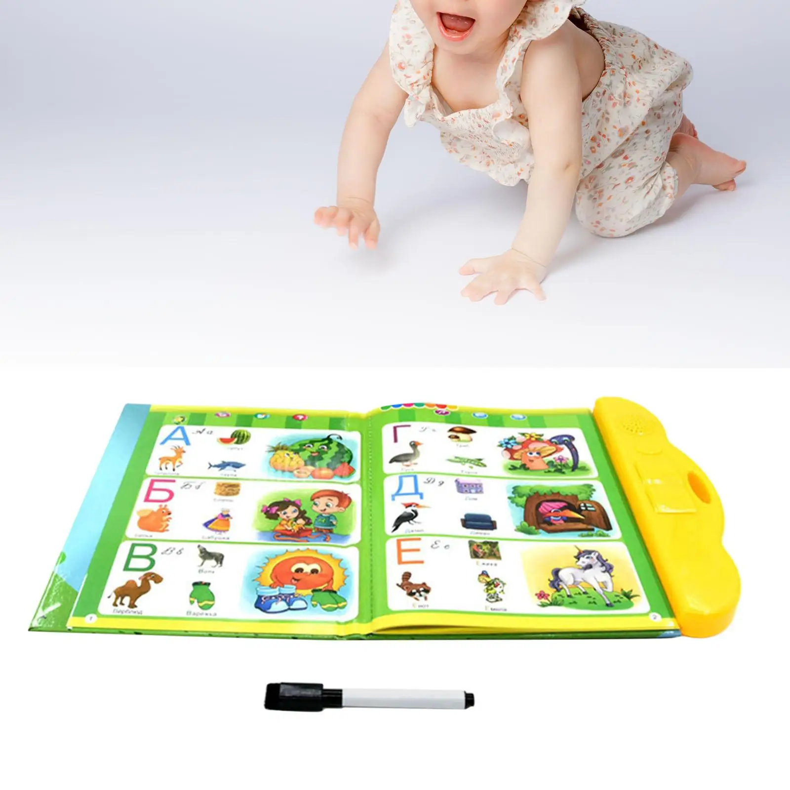 

Russian Learning Machine Tablet Toys Study Game Early Education for Exercise