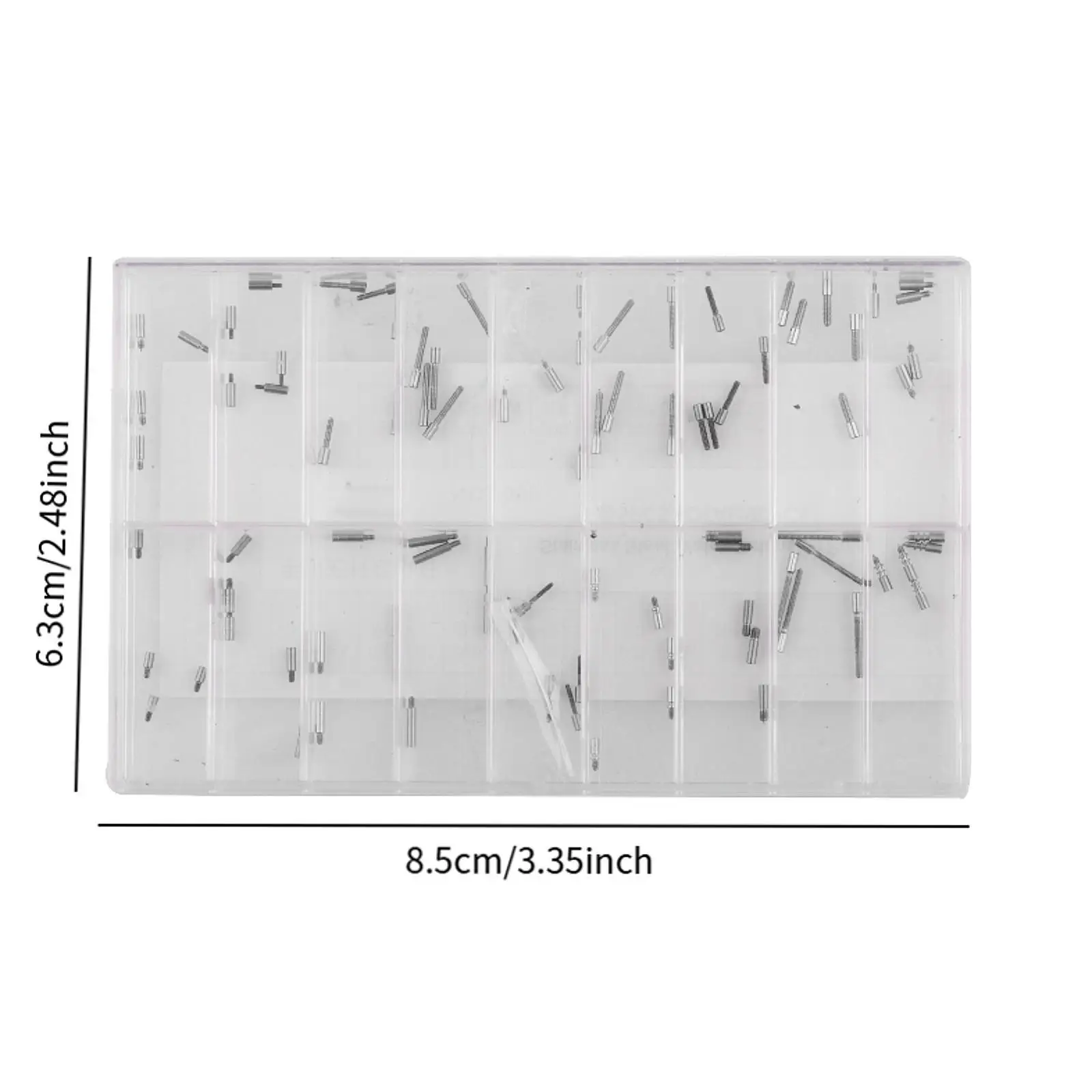 Watch Stem Extender Repair Tool Set Watch Crown Stem Extender Repairs Stainless Steel Kit 90 Pieces Versatile