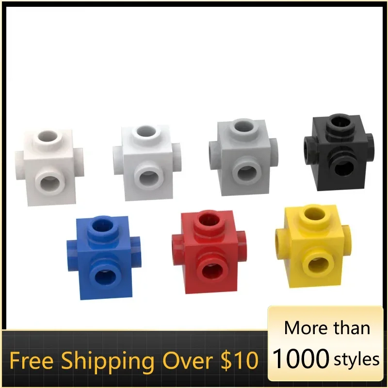 子供用ビルディングブロックレンガ,4面部品,ハイテク教育玩具,ギフト,4733, 1x1,10個