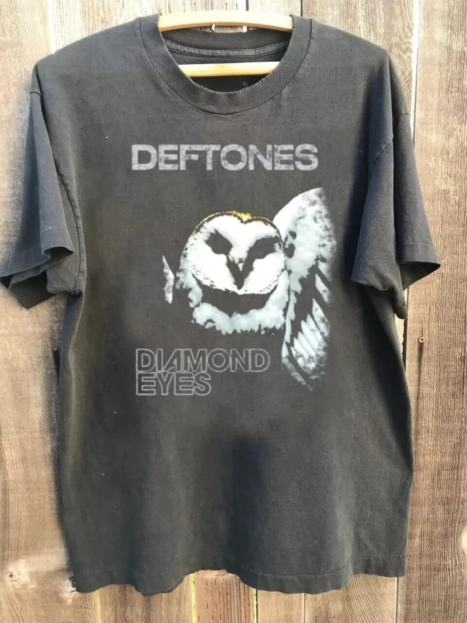 

Summer Deftones Vintage 90's Band Charcoal Graphic Unisex Tshirt S-4XL European American Y2k Cotton Alphabet Pattern