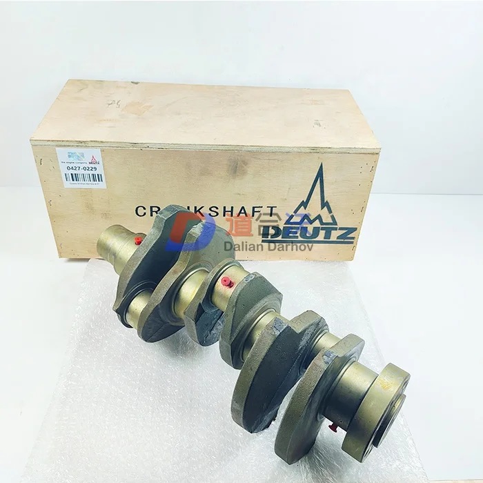 F3L1011F engine crankshaft 04270229 for deutz engine parts