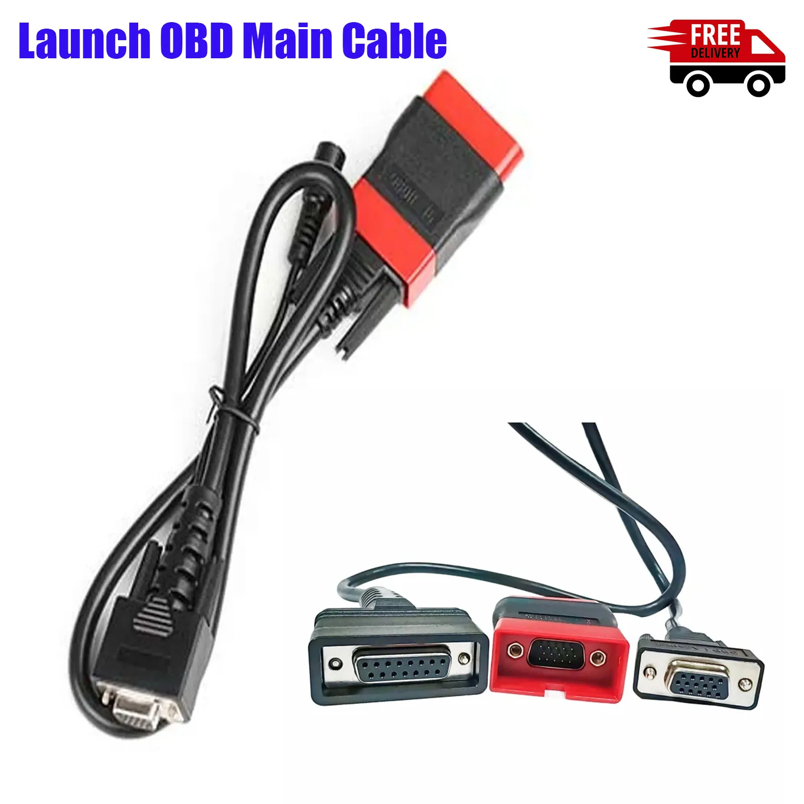 Основный кабель OBD для Launch X431 CRP919E BT/CRP919X BT/PRO3S+ V5.0 Инструмент для диагностики OBDII