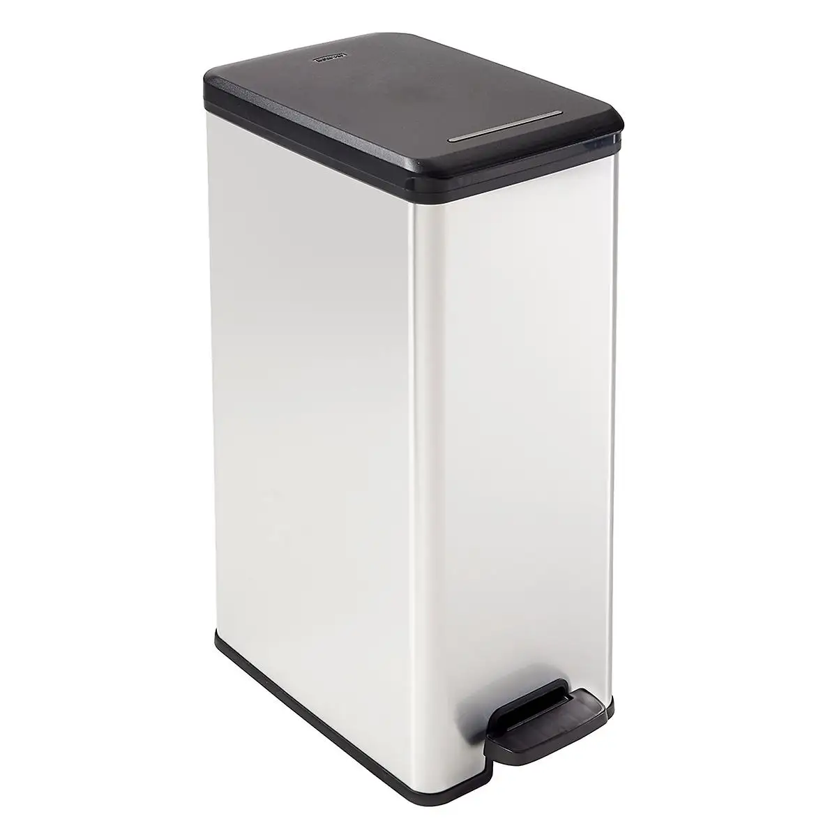 

Fashion 10.5 gal. Deco Slim Step-Open Trash Can kitchen trash bin