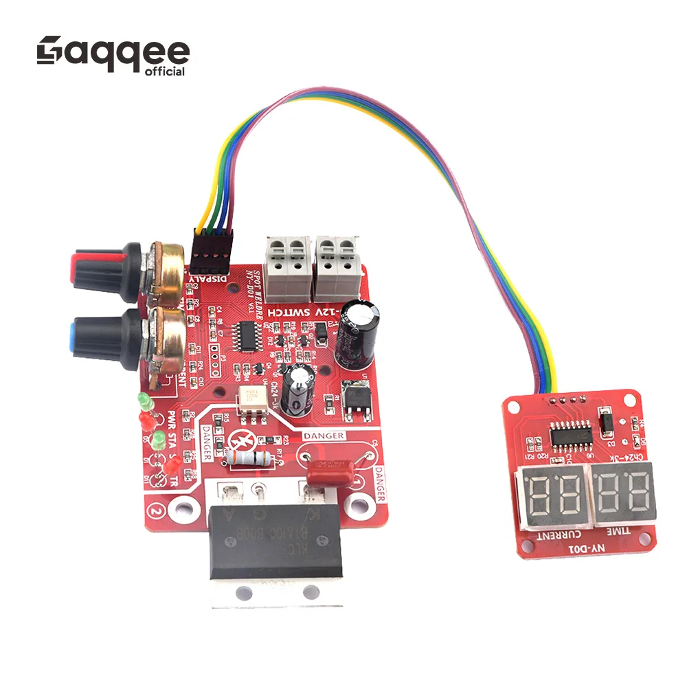 

NY-D01 AC110V/AC220V Single Pulse Spot Welding Machine Time and Current Control Board 100A