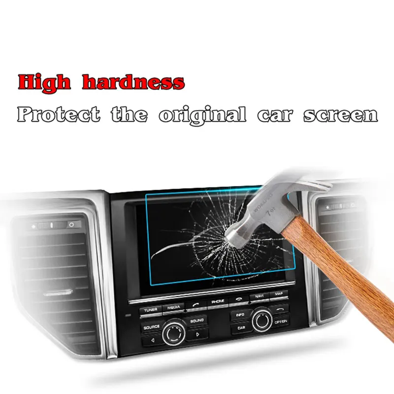 Tempered Glass Screen Protector For Volkswagen Passat B8 2020-2023 8inch Or 9.2 inch Car GPS Navigation interiot Anti-scratch