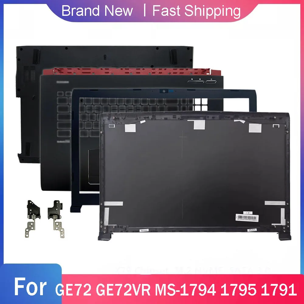 

Новая нижняя деталь для MSI GE72 GE72VR чехол 1794 2QD Apex PRO, задняя крышка, Упор для рук, верхние петли, сменная задняя крышка