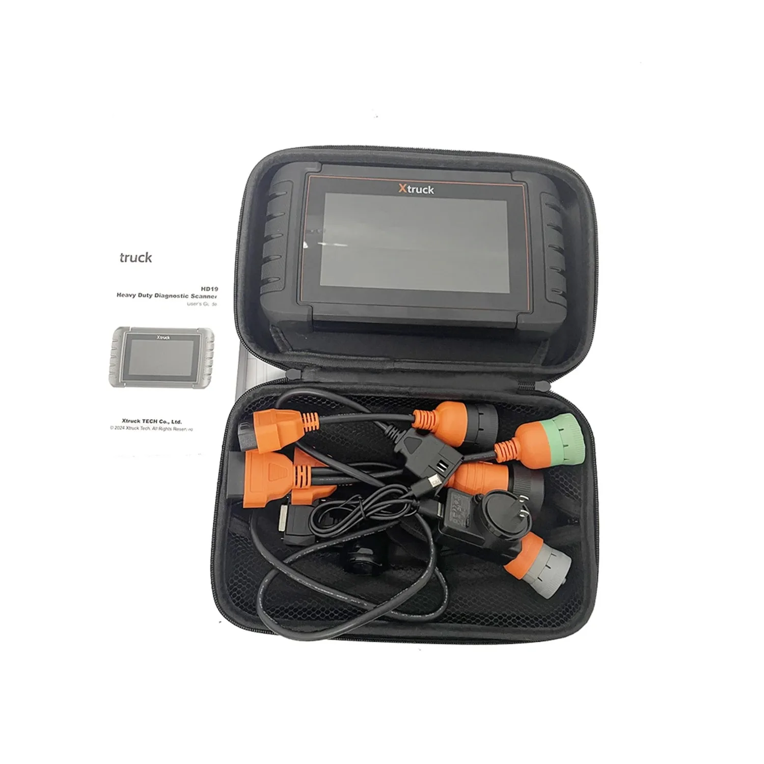 7 Inch Screen X-truck HD19 Diesel Truck Diagnostic Scanner HDOBD Heavy Duty Truck Scanner Tool