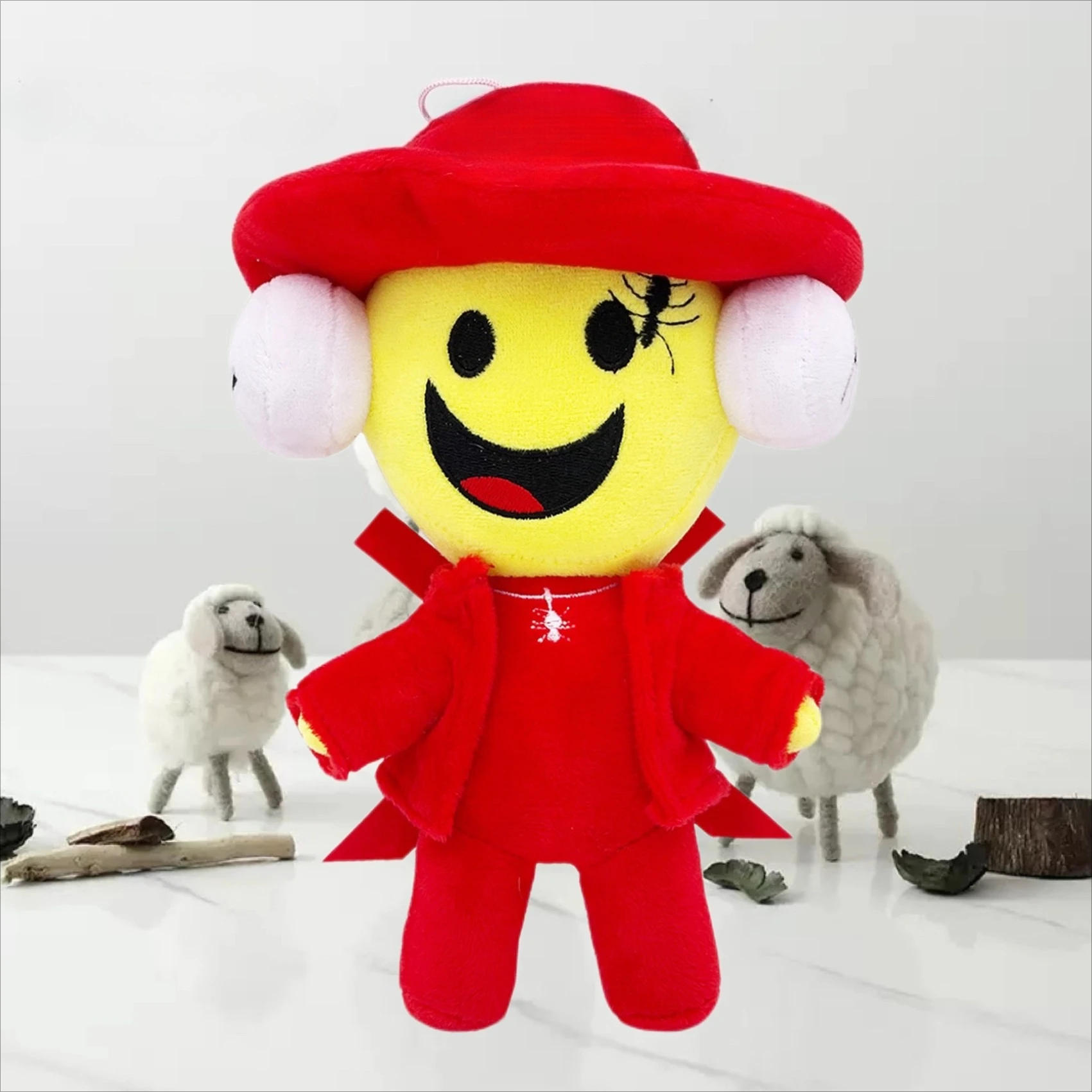 

Горячая игрушка Steal A Brainrot Esok Baile Plush Sammy Jandel Клубничный слон Plushie Cute No. 9-домашняя мягкая кукла, игрушечные фанаты, подарок