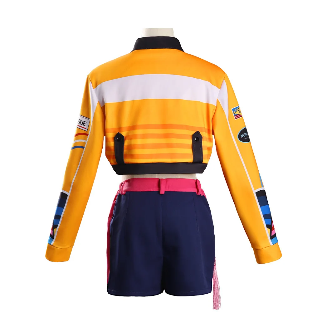 أزياء أنيمي شيطان هنتر سكواد لوم زوي ميرا التأثيرية مجموعة كاملة للفتيات Kpop أيدول لعب الأدوار كرنفال الزي بدلة حفلات الهالوين