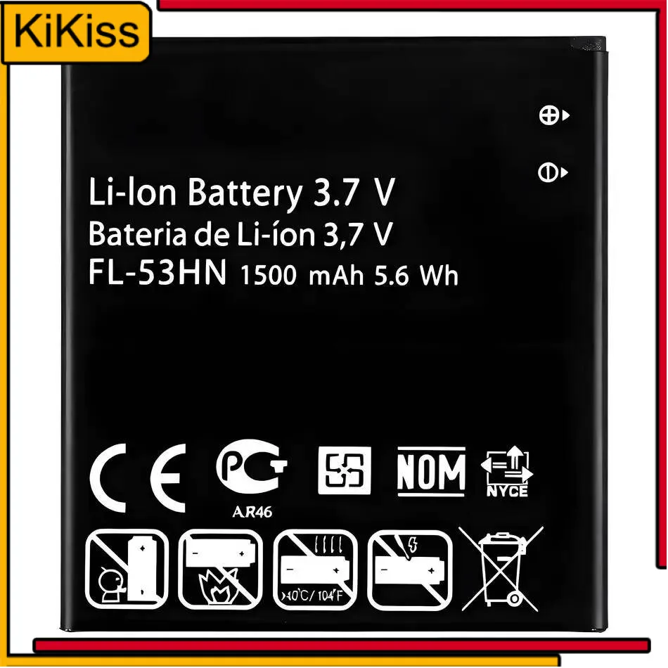 

Mobile Phone Battery FL-53HN For LG Optimus 2X 3D P990 P920 P925 P993 P999 C729 SU660 1500Mah Stable