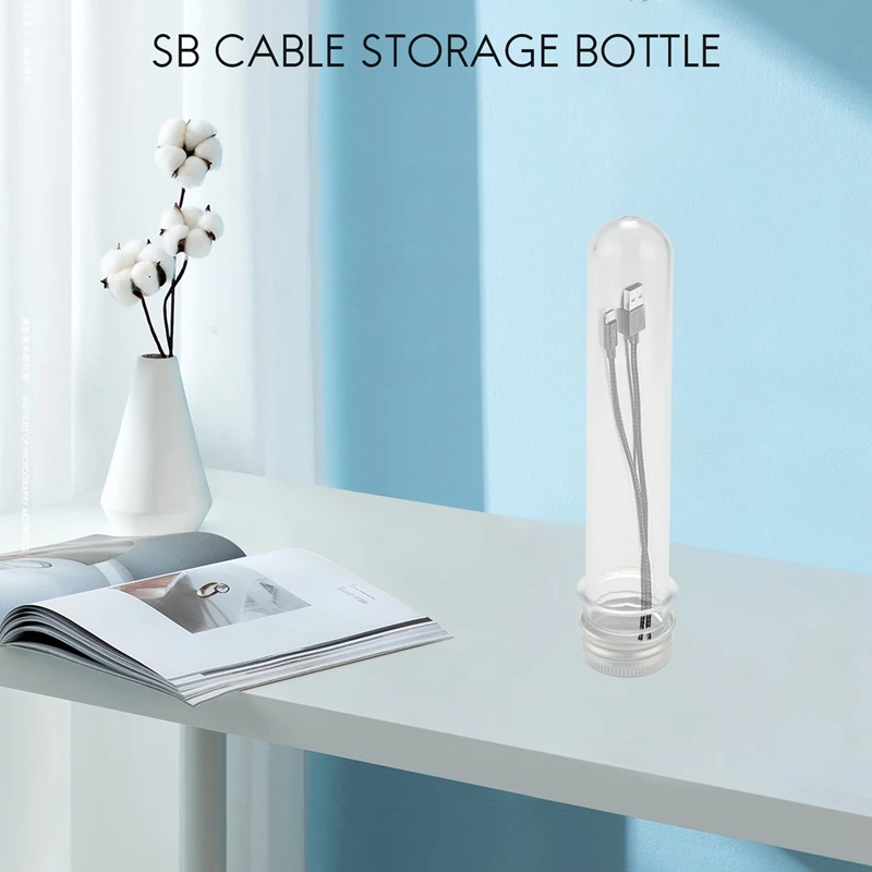 40Ml Plastic Test Tube With Screw Cap Bottle Aluminum Cap Packing Tube 25Pcs