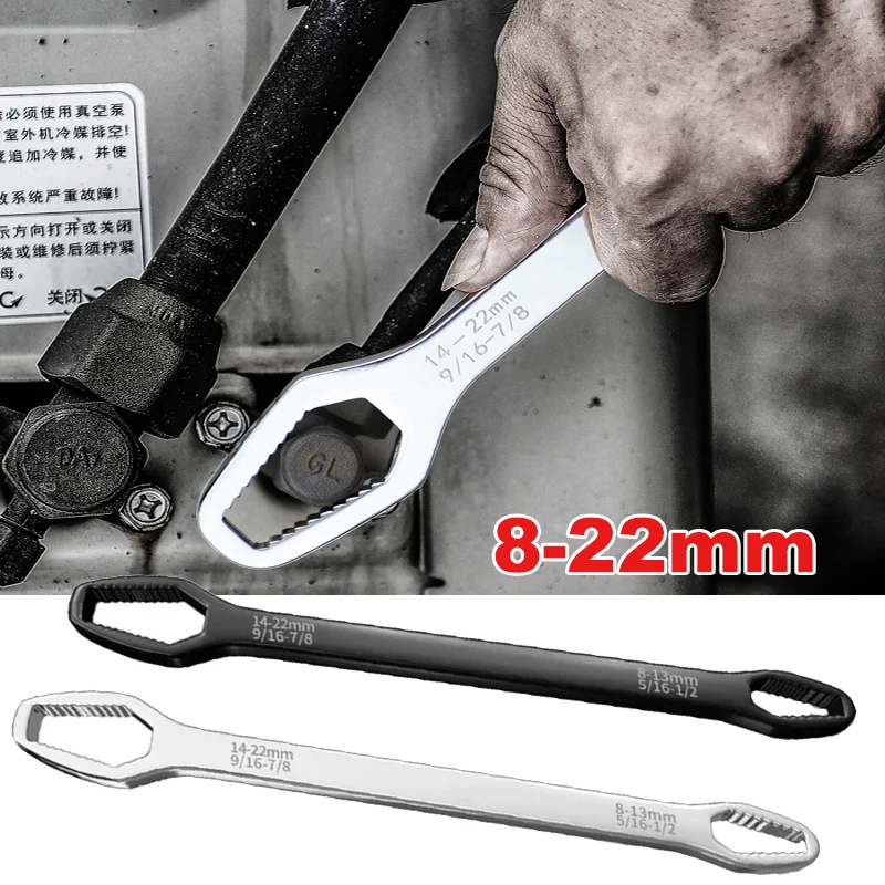 

Универсальный гаечный ключ Torx 8-22 мм, регулируемый гаечный ключ Torx с двойной головкой, велосипедный мотоцикл, ремонт автомобиля, инструменты для разборки, аксессуары