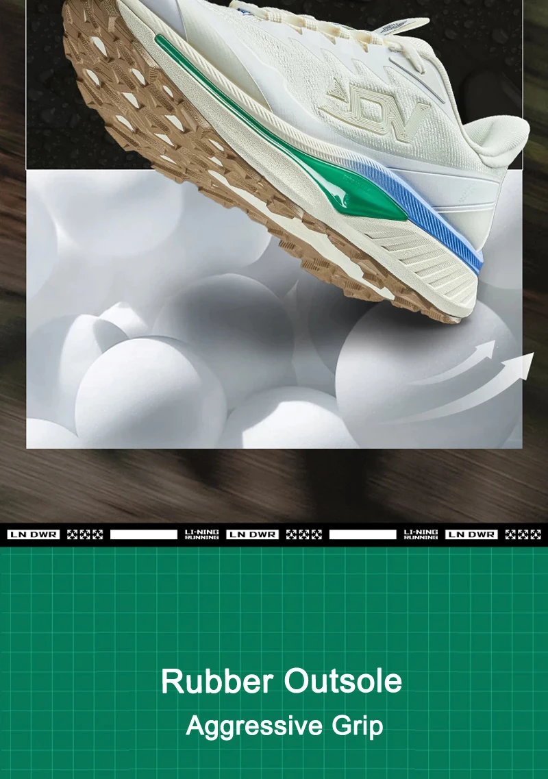 Li-Ning BEN XIAO Trail-Laufschuhe für Herren, LN DWR, wasserabweisend, atmungsaktiv, stützend, stabil, LiNing Mountain Sports Shoes ARNV015 – Detail 5