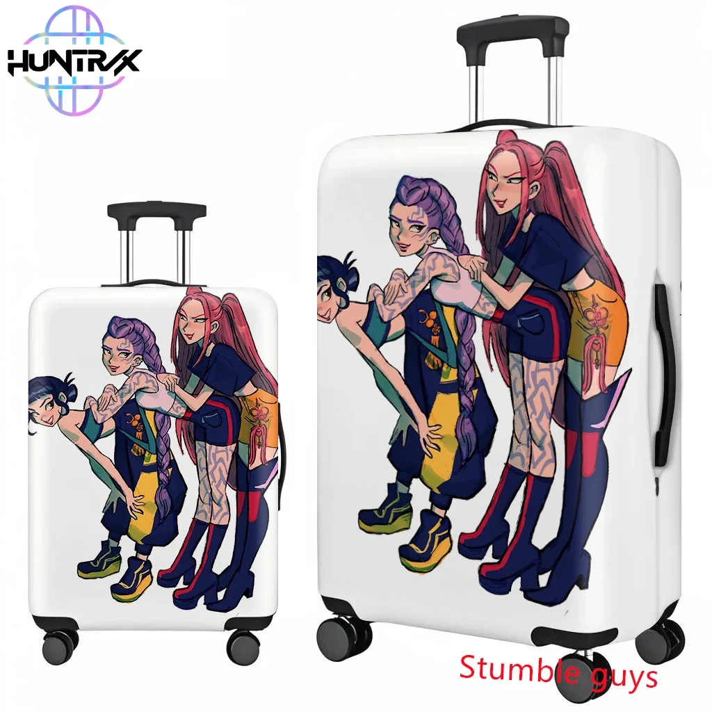 غطاء الأمتعة Anime Kpop Demon Hunters يناسب حقائب السفر مقاس 18-32 بوصة #5