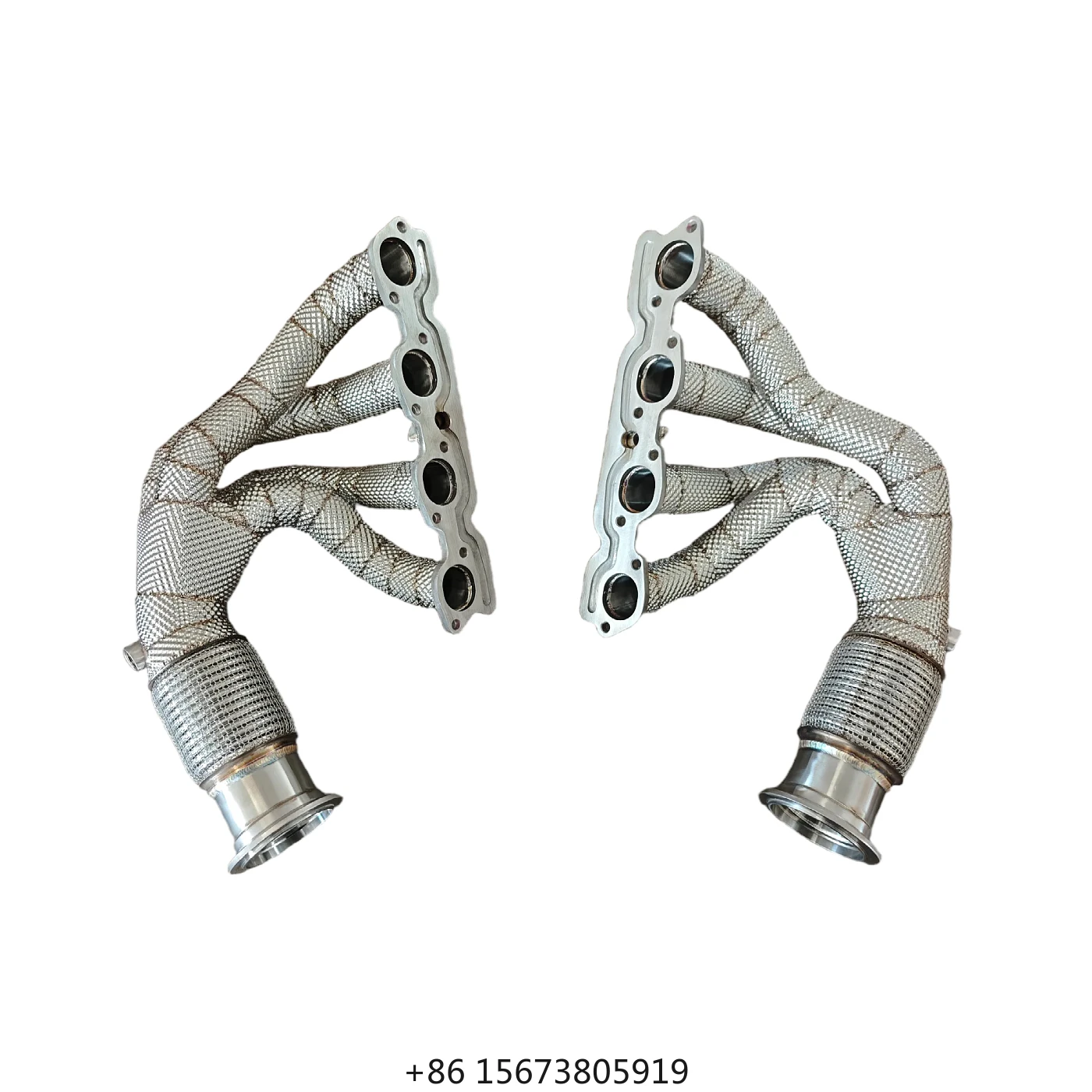 

458 Italia 2010-2015 4.5 V8 Race Headers 2010-2015 458 Fit 4.5V8 Race Headers Stainless Steel High Flow Boosts Engine Performanc