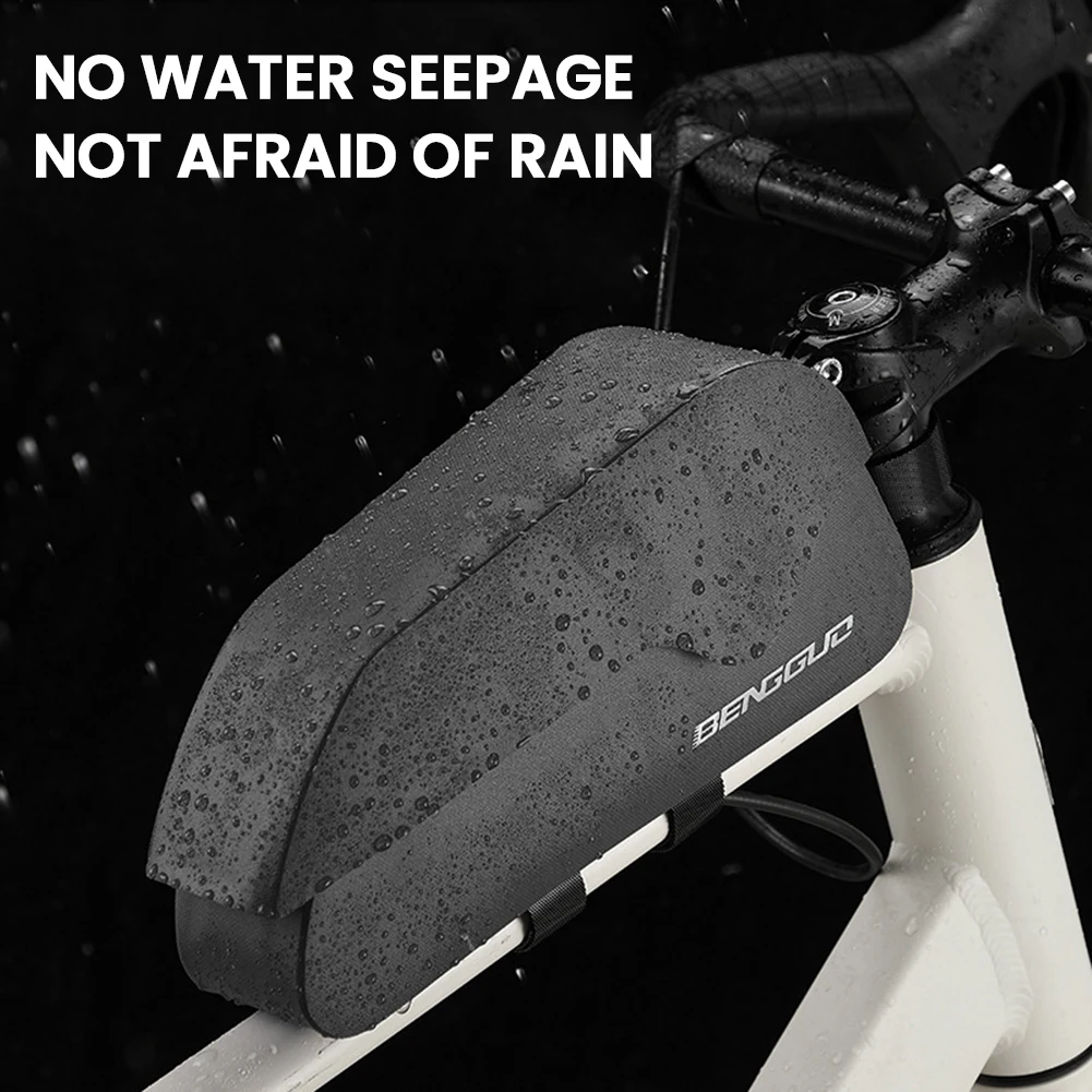 

Bicycle Magnetic Lid Top Tube Bag Waterproof Bicycle Front Frame Bag Bicycle Bag for MTB Road Bikes