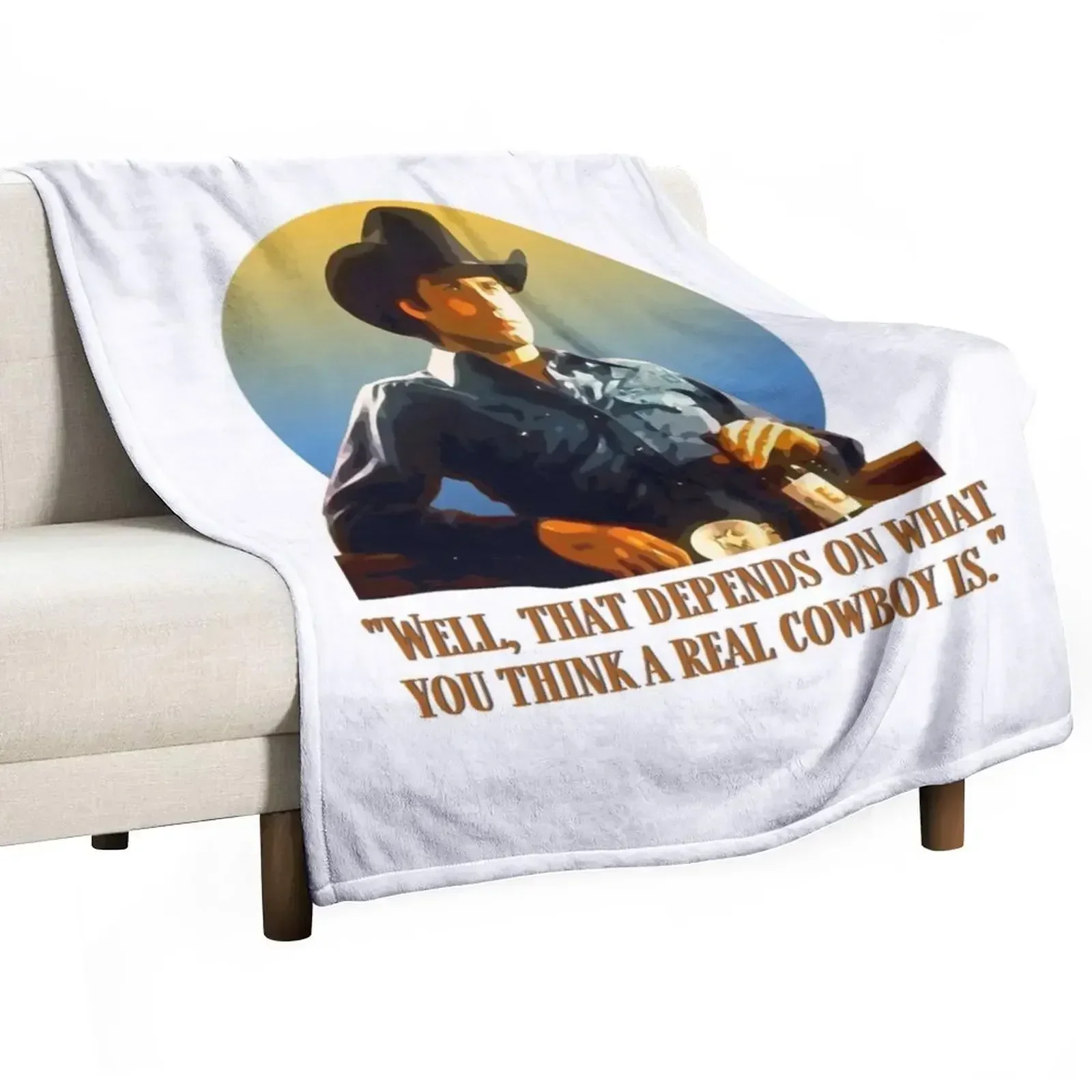 Needed Gifts American Urban Cowboy Romantic Western Movie Gifts Movie Fans Throw Blanket decorative Cute Blankets