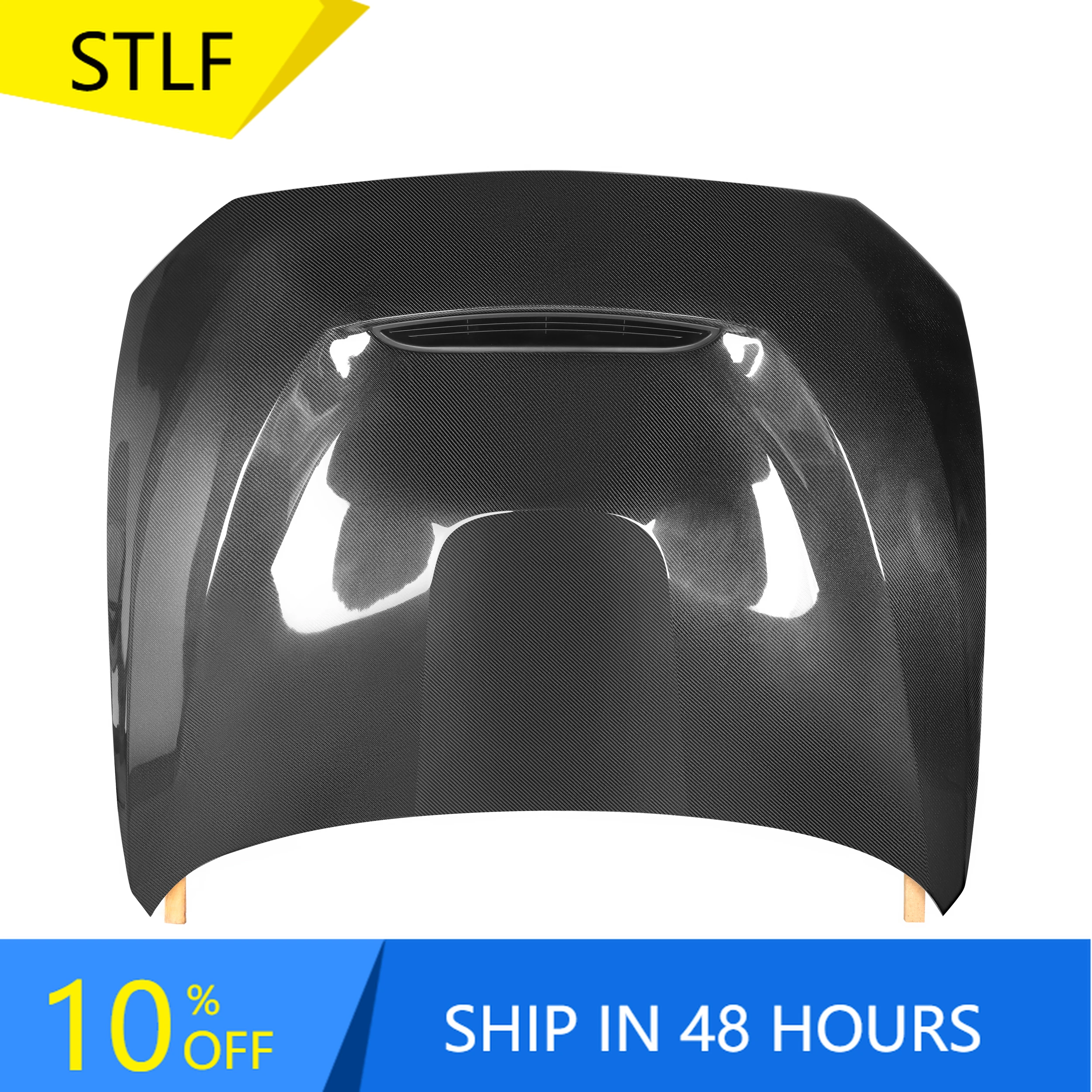 

STLFHigh qualityReal Carbon Fiber Front Hood Cover for BMWs 1 Series F20 2 Series F22 /M2 M2C F87 2015-2019 GTS Style Front Hood