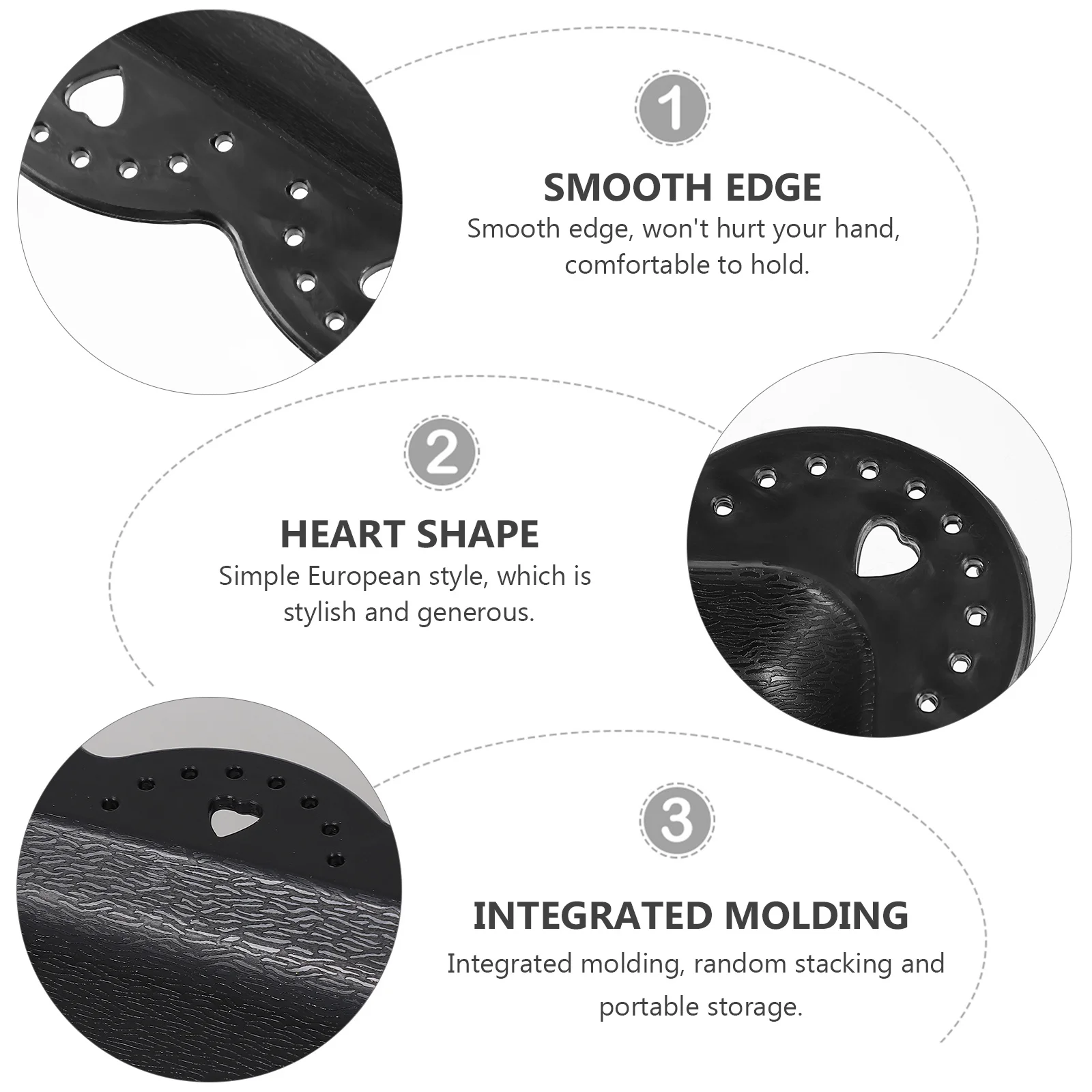 

2Pcs Rectangular Cake Tray Plastic Black Flower Shape Multi Purpose Food Tray for Breakfast Snack Plastic Dessert Holder