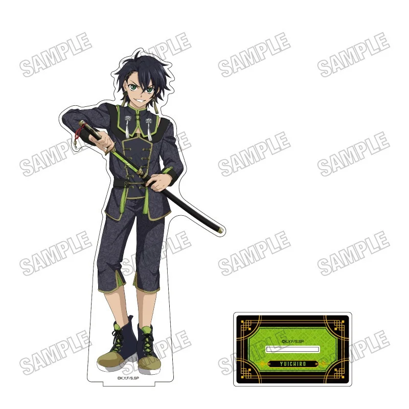 Seraph of the End: Vampire Reign 15CM Anime Acrylic Figure Stand Clear HD Printing Model Plate Desk Display Decoration Keychain