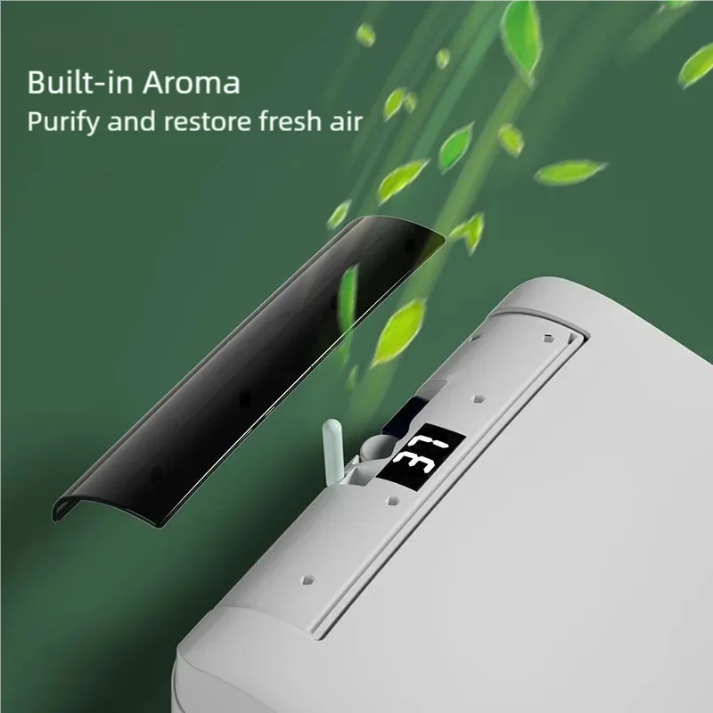 مقعد مرحاض بيديت فليب تلقائي، مرحاض ذكي، بيديت تحكم رقمي ياباني غطاء مرحاض رقمي للمراحيض من سانيترو إليكتريكو #5