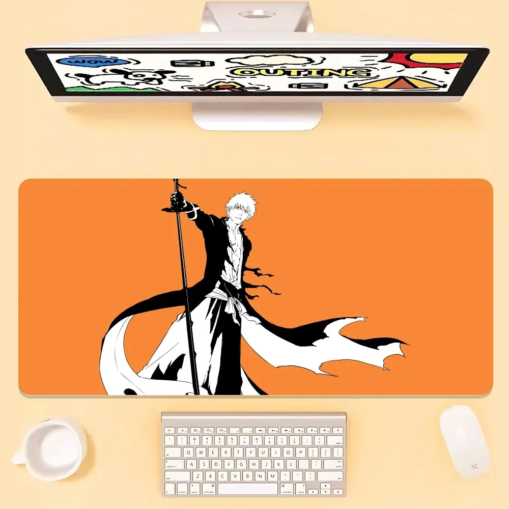 Anime B-Bleach Thousand-Year Blood Mouse Pad  Office Large Small Computer PC Keyboard Mouse Rubber Game Anti-Slip Mice Mat Big