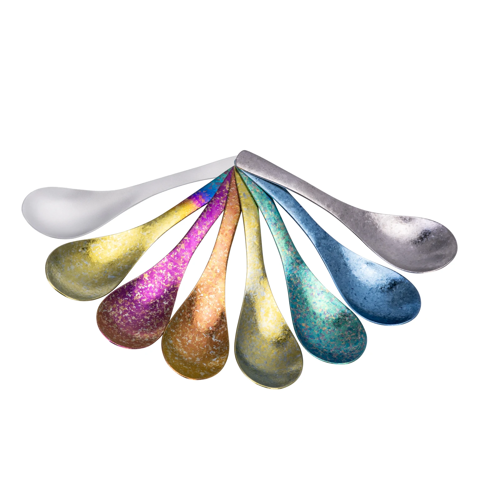 

Boundless Voyage Titanium Spoon Camping Travel Rice Soup Spoon Reusable Outdoor Cutlery Lightweight Flatware Portable Tableware