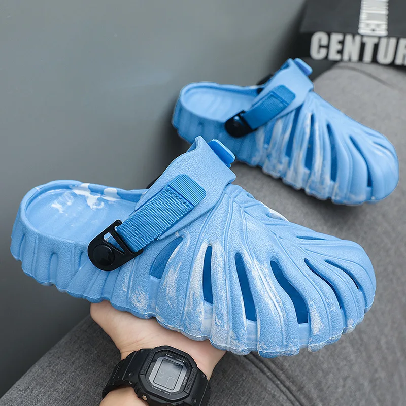 

Men Women Slippers Camouflage Leaves Sandals Creative Outdoor Beach Shoes Lovers Casual Home Slides Loafers Flip-Flops
