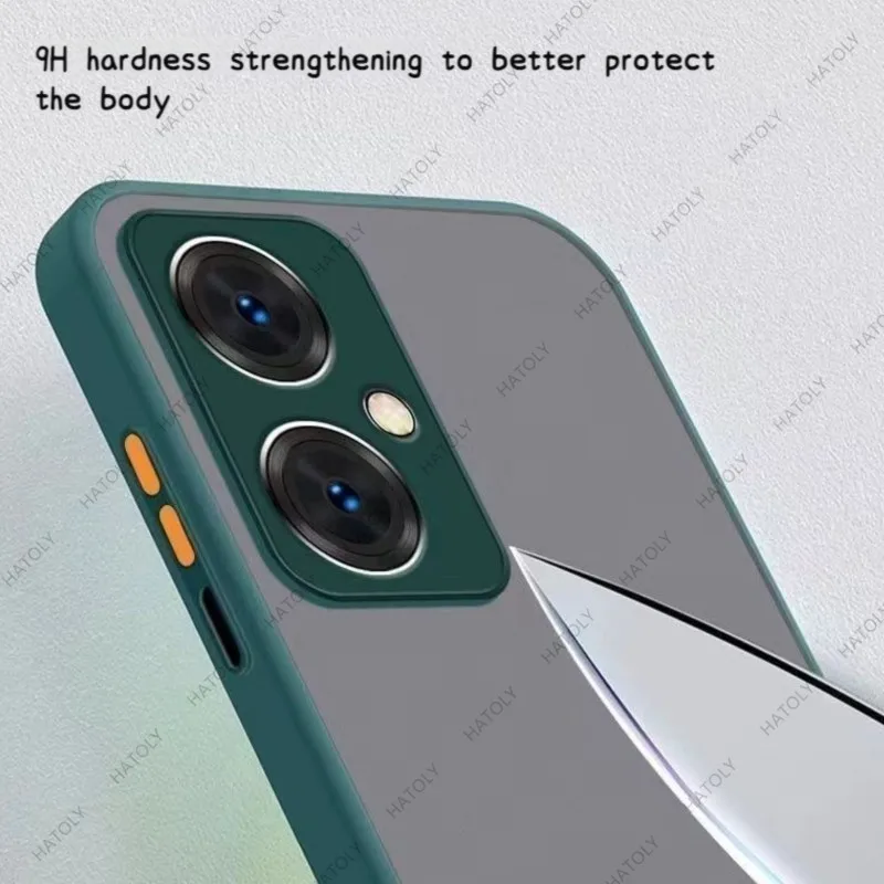 حافظة لهاتف OPPO Reno15 5G حافظة لهاتف OPPO Reno15 5G حافظة هاتف بلونين غير لامعة لهاتف OPPO Reno15 حافظة بإطار بسيط