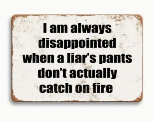 Im Always Disappointed Sign Aluminum Weatherproof Sign p1224-Aluminum