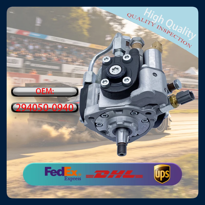 

High Quality Common Rail Fuel Pump 294050-0940 HP4 Diesel Injection Pump Fit J08E Engine 22100-E0532 Auto Replacement Parts