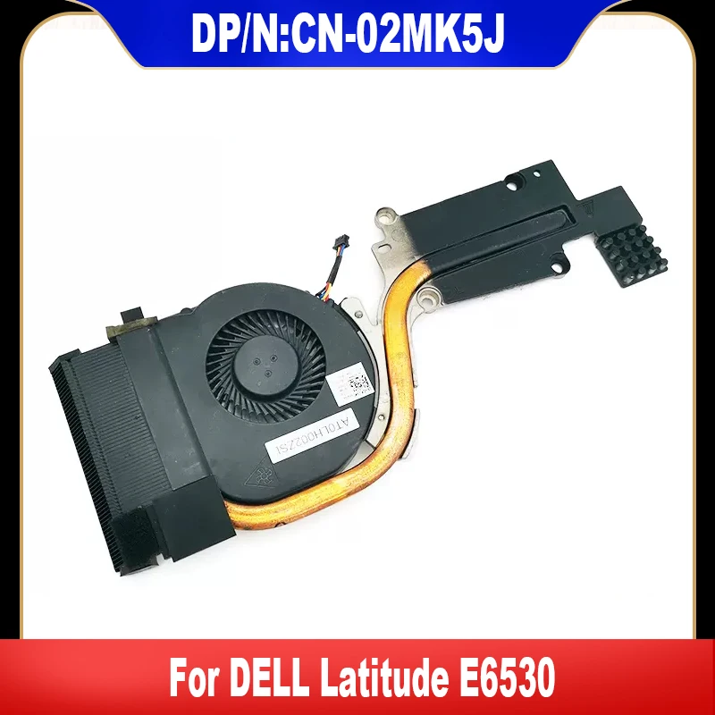 02MK5J جديد الأصلي لأجهزة الكمبيوتر المحمول Dell Latitude E6530 مروحة تبريد مروحة تبريد المبرد CN-02MK5J 2MK5J AT0LH002ZSL جودة عالية