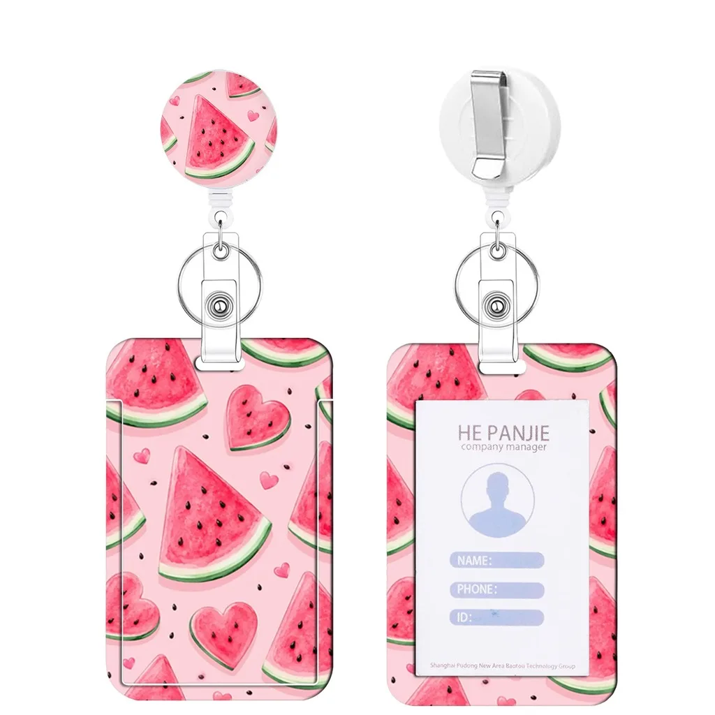 Extendable Badge Holder Pink Badge Holder Badge Reel Abs For School Teacher Hospital